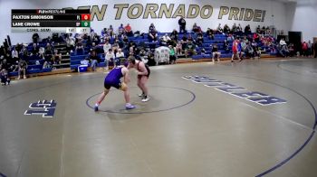 172 lbs Cons. Semi - Paxton Simonson, Plum vs Lane Crowe, Bethel Park