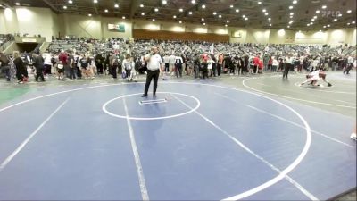 78 lbs Rr Rnd 2 - Kayson Shamhart, Klamath Basin Warriors vs Roman Ayala, Madera WC