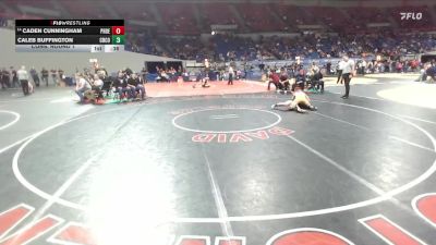 4A Boys 138 lbs Cons. Round 1 - Caden Cunningham, Phoenix Boys vs Caleb Buffington, Crook County Boys