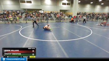 106 lbs Champ. Round 2 - Merrik Williams, AZ vs Timothy Sebastian, IL