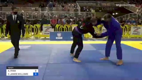 ALEK RYAN vs CHRISTOPHER JAMES WILLIAMS 2021 Pan Jiu-Jitsu IBJJF Championship