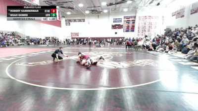 150 lbs Quarterfinal - Robert Kammerman, St Joseph vs Noah Gomes, Ledyard