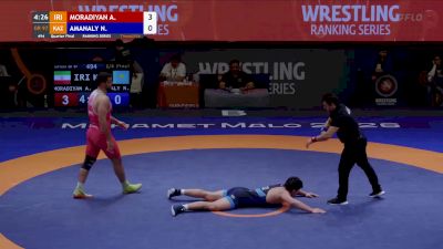 82 kg Quarterfinal - Kamal Bey, USA vs Demeu Zhadrayev, KAZ