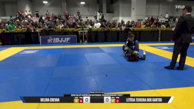 Letícia Teixeira Dos Santos vs Helena Crevar 2026 American National IBJJF Jiu-Jitsu Championship