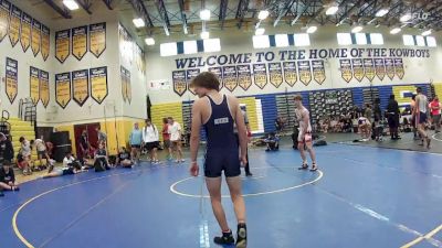 132 lbs Round 4 (8 Team) - Eli Rozier, Black Hive vs Jake Moore, Naperville Central
