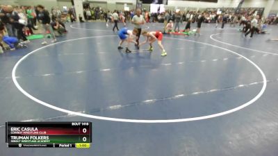 126 lbs Cons. Round 7 - Eric Casula, Cowboy Wrestling Club vs Truman Folkers, Sebolt Wrestling Academy