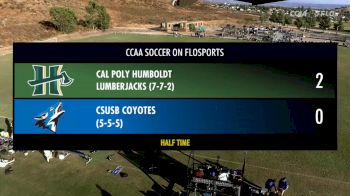 Replay: Humboldt vs CSUSB | Nov 3 @ 2 PM