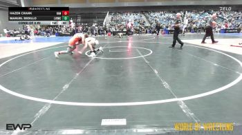 130 lbs Consi Of 8 #2 - Hazen Crank, Raw Wrestling Club vs Manuel Sedillo, LV Bear Wrestling Club