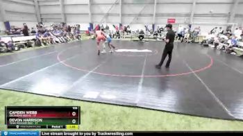 106 lbs Quarters & 1st Wb (16 Team) - Camden Webb, Oklahoma Red FS vs Devon Harrison, Team Missouri Red