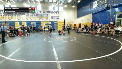 190 lbs Quarters & Wb (16 Team) - Atticus Randall, Lemon Bay WC vs Austin Cole, Team First Strike WC