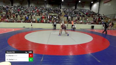 210 lbs Round Of 16 - Samuel Blaine, Georgia vs Parker Settel, Gilmer Bobcat Wrestling