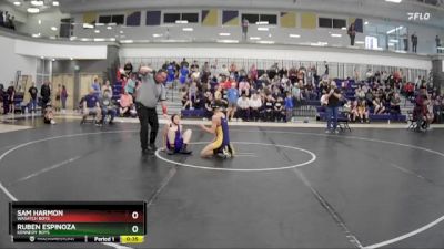 115 Boys Quarterfinal - Ruben Espinoza, Kennedy Boys vs Sam Harmon, Wasatch Boys