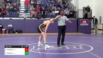 138 lbs Consolation - Amondre Wooden, Owings Mills vs Damian Weaver, Lyndhurst