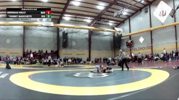 126 lbs Cons. Round 4 - Brendan Kelly, Malvern Prep vs Tommy Marchetti, Delbarton