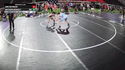 98 lbs 1st Place Match - Matthew McNulty, Idaho vs Jase Seymour