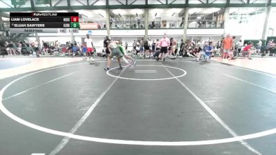 119-123 lbs Semifinal - Elijah Sawyers, Harvey Twisters WC vs Liam Lovelace, SouthStrong