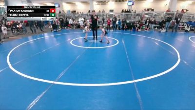 50 lbs Cons. Round 2 - Elijah Coffel, NB Elite Wrestling Club vs Paxton Kaerwer, ReZults Wrestling