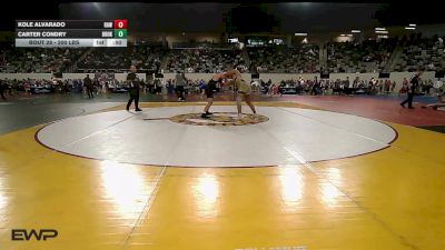 200 lbs Consi Of 4 - Kole Alvarado, Raw Wrestling Club vs Carter Condry, Broken Arrow