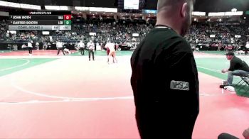 217 lbs Cons. Round 2 - John Roth, Unattached vs Carter Booth, LCW3