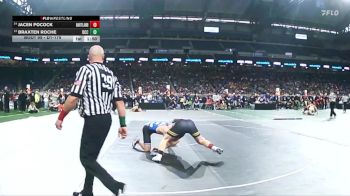 D1-175 lbs Champ. Round 1 - Braxten Roche, Detroit Catholic Central vs Jacen Pocock, Hartland