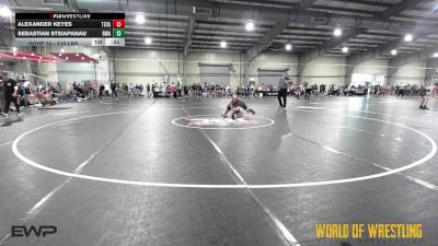 115 lbs Consi Of 32 #2 - Alexander Keyes, Texas Elite Wrestling Club vs Sebastian Stsiapanau, Roundtree Wrestling Academy