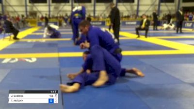 JOAO GABRIEL vs THOMAS ANTONY 2018 World IBJJF Jiu-Jitsu Championship