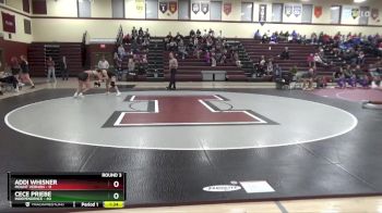 145 lbs Round 3 (3 Team) - Addi Whisner, Mount Vernon vs CeCe Priebe, Independence