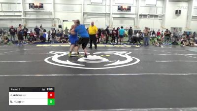 O-285B lbs Round 3 - Justin Adkins, WV vs Nate Hupp, OH