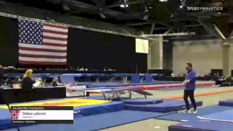 Dallas Labrum - Double Mini Trampoline, Wasatch - 2021 USA Gymnastics Championships