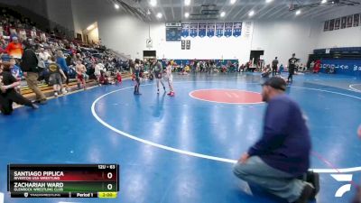 63 lbs 5th Place Match - Santiago Piplica, Riverton USA Wrestling vs Zachariah Ward, Glenrock Wrestling Club