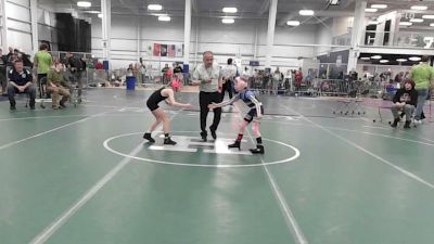 65 lbs Quarterfinal - Emory Perry, Somerset vs Samara Filippo, Iron Faith WC