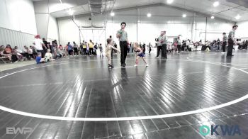 45 lbs Consi Of 8 #2 - Linley Themm, Team Tulsa Wrestling Club vs Karter Baucom, Salina Wrestling Club