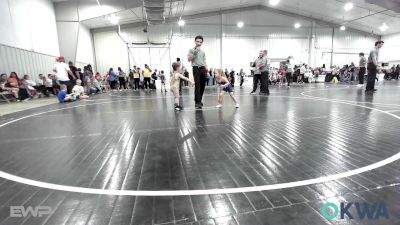 45 lbs Consi Of 8 #2 - Linley Themm, Team Tulsa Wrestling Club vs Karter Baucom, Salina Wrestling Club