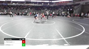 143-154.8 lbs Quarterfinal - Lucia Henriquez, Victory Wrestling vs Sarah Wilson, Marshfield Youth Wrestling