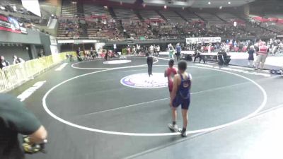 105 lbs Cons. Round 2 - Jonathan Gonzalez vs Yousuf Abdullah, Mad Dawg Wrestling Club