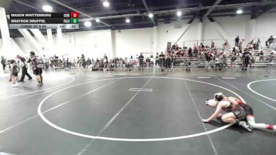 65 lbs Consi Of 8 #2 - Mason Whittenburg, Ceres Pups WC vs Braydon Druffel, Palouse Elite Wrestling