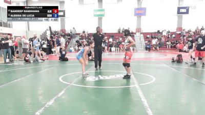 109 lbs 3rd Place - Bandeep Randhawa, Alberta Elite Wwc vs Alessia De Lucia, Rednose