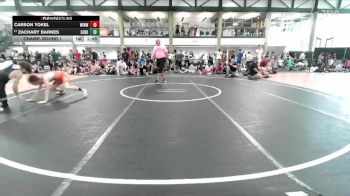 133-137 lbs Champ. Round 1 - Zachary Barnes, SouthStrong vs Carson Yokel, Normal Community HS