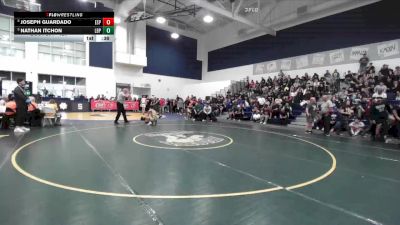 126 lbs Cons. Round 3 - Nathan Itchon, Poly/Long Beach vs Joseph Guardado, Esperanza