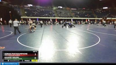 117 lbs Quarterfinal - Kooper Waugh, McDominate Training Center vs Adrian Phetxoumphone, Moen Wrestling Academy