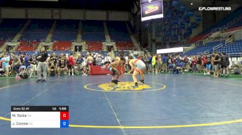 145 lbs Cons 32 #1 - Max Sailor, South Dakota vs James Conner, California