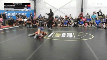 50 lbs Rr Rnd 5 - Isabella Thiel, Lady Warriors United - W vs Julia Horger, MGW Monkey Business - W