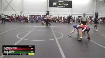 80 lbs Round 1 (6 Team) - Elise Gilfiol, Team Nauman vs Matthew Furia, CT Elite