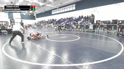 165 lbs Cons. Round 4 - Augustus Brown, Long Beach Poly vs Damian Ochoa, Trabuco Hills
