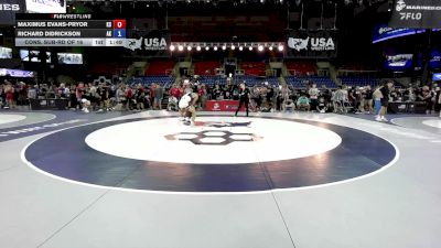 175 lbs Cons. Sub-rd Of 16 - Maximus Evans-Pryor, KS vs Richard Didrickson, AK