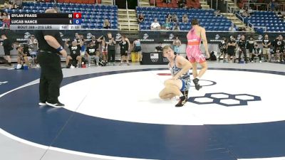 215 lbs Champ. Rd Of 128 - Dylan Frass, Ohio vs Lucas Nance, Illinois
