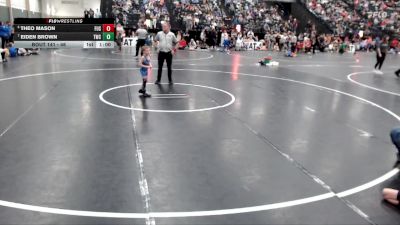 46 lbs Cons. Semi - Theo Mason, Fusion vs Eiden Brown, Torrington Wrestling Club