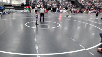 46 lbs Cons. Semi - Theo Mason, Fusion vs Eiden Brown, Torrington Wrestling Club