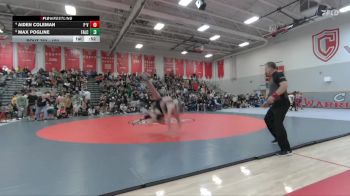 150 lbs Cons. Round 5 - Aiden Coleman, Piedra Vista vs Max Pogline, Falcon