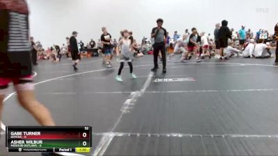 52 lbs Round 8 (10 Team) - Asher Wilbur, Missouri Outlaws vs Gabe Turner, Gotcha